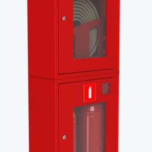 Шкаф для пожарного крана навесной с окном - ШПК-320 НОК