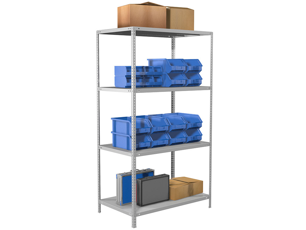 Стеллаж MS Standart 185/100x60/4